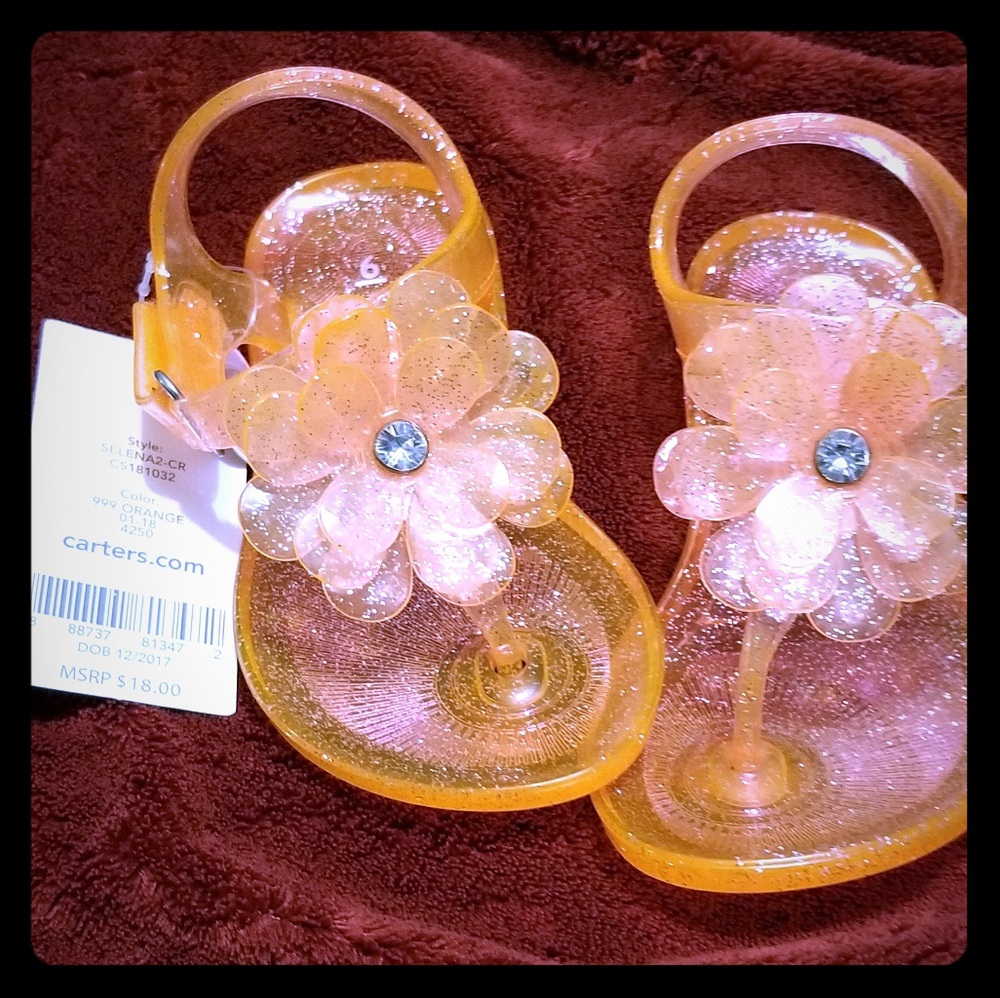 NWT! Carters Toddler Girl Sandals